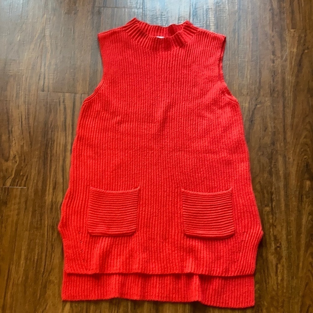 Jules & Leopoldo Sweater Tank Tunic Size Large